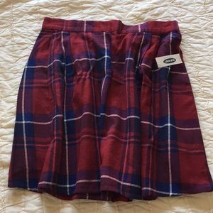 Old Navy Plaid Skirt
